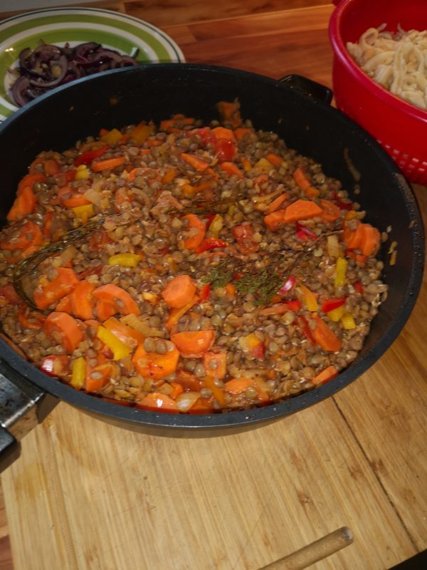 Linsenpfanne